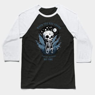 whimsical Skeleton Baseball T-Shirt